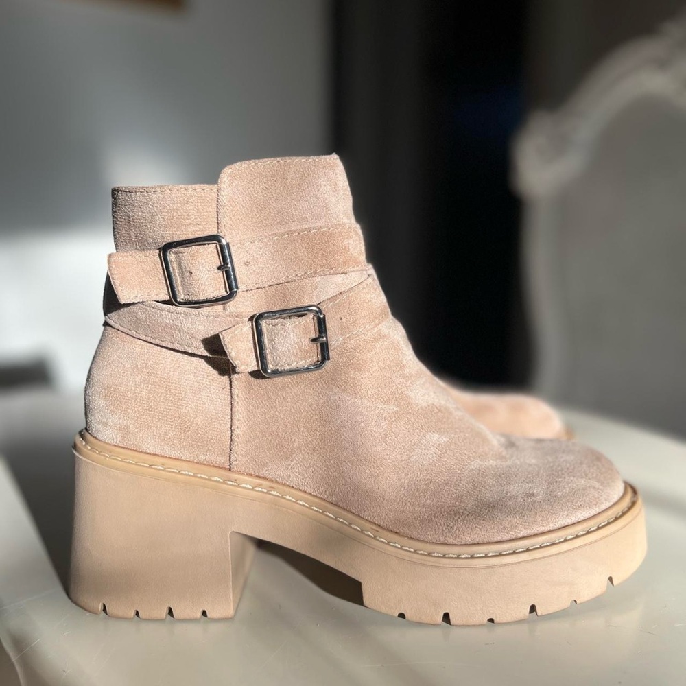 Madden Girl Suede Chelsea Booties